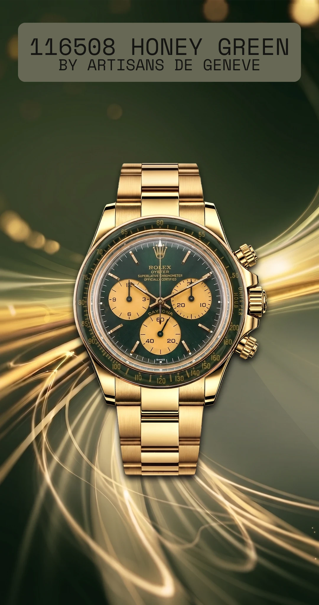 116508 Honey Green artisans de geneve