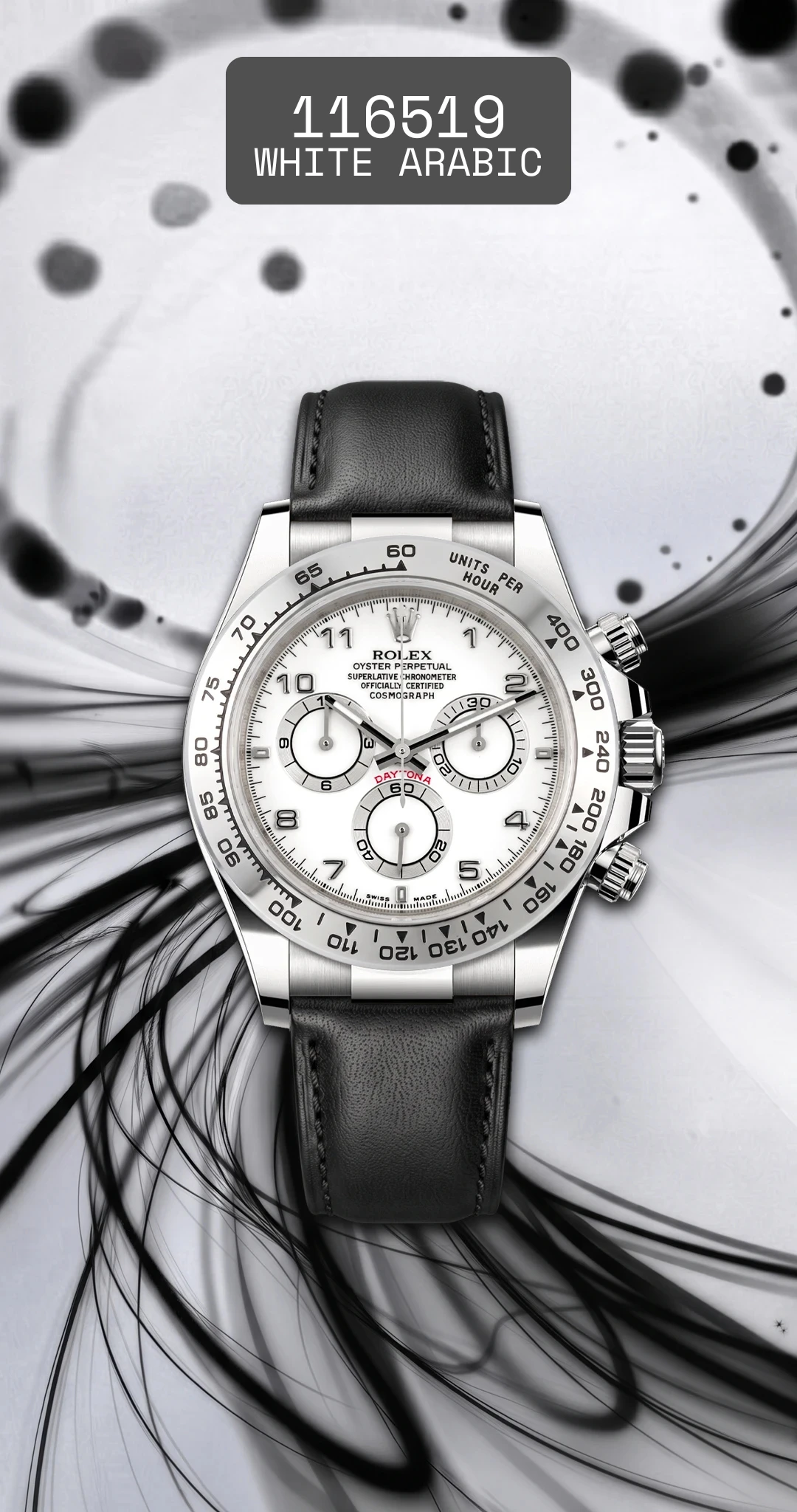 116519 white arabic leather