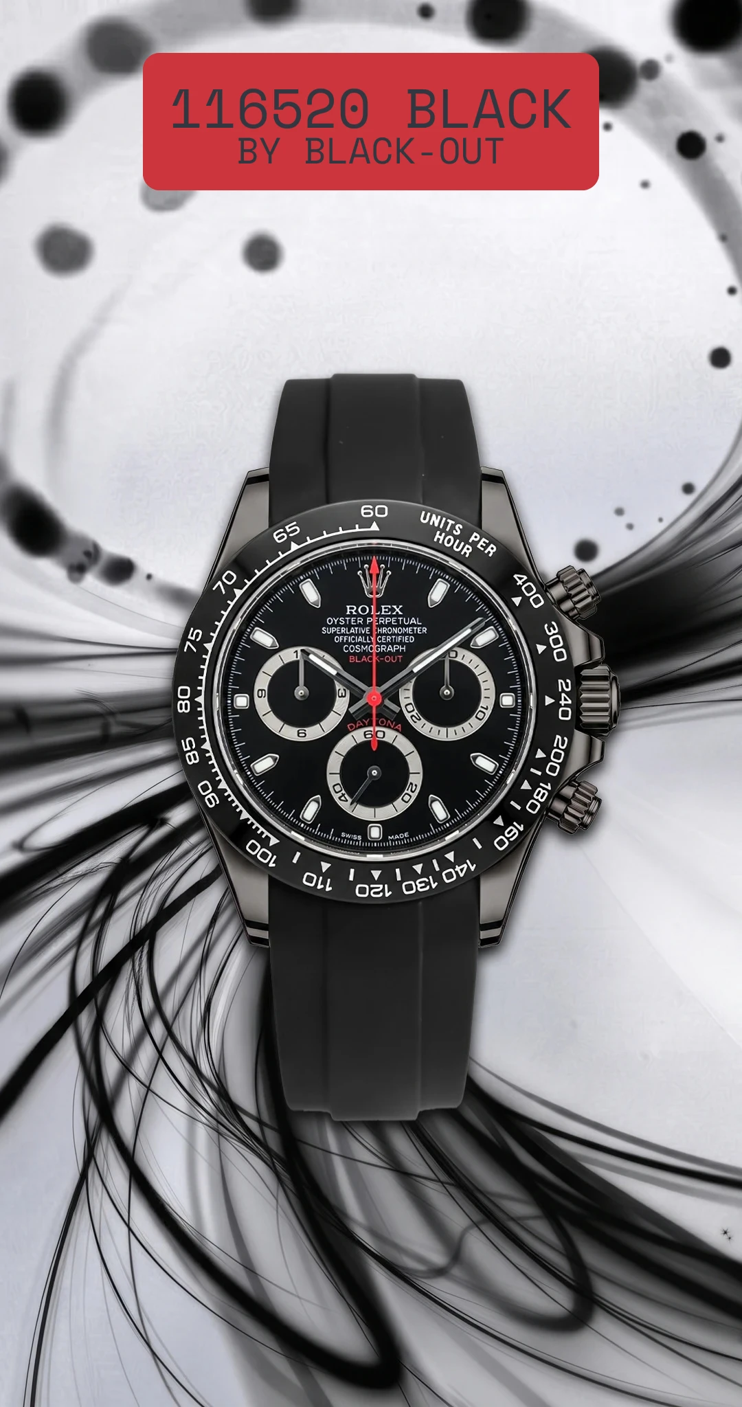 116520 Black black-out