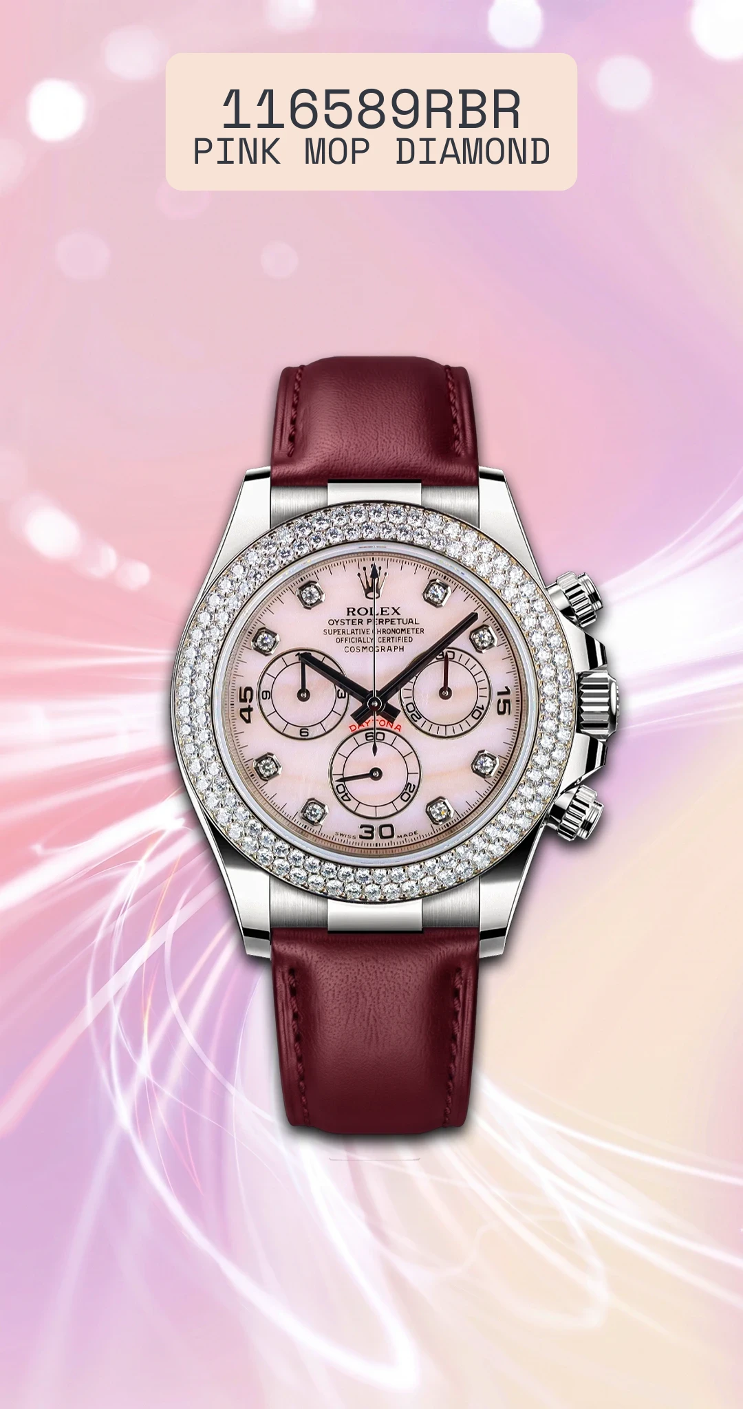 116589RBR pink mop diamond