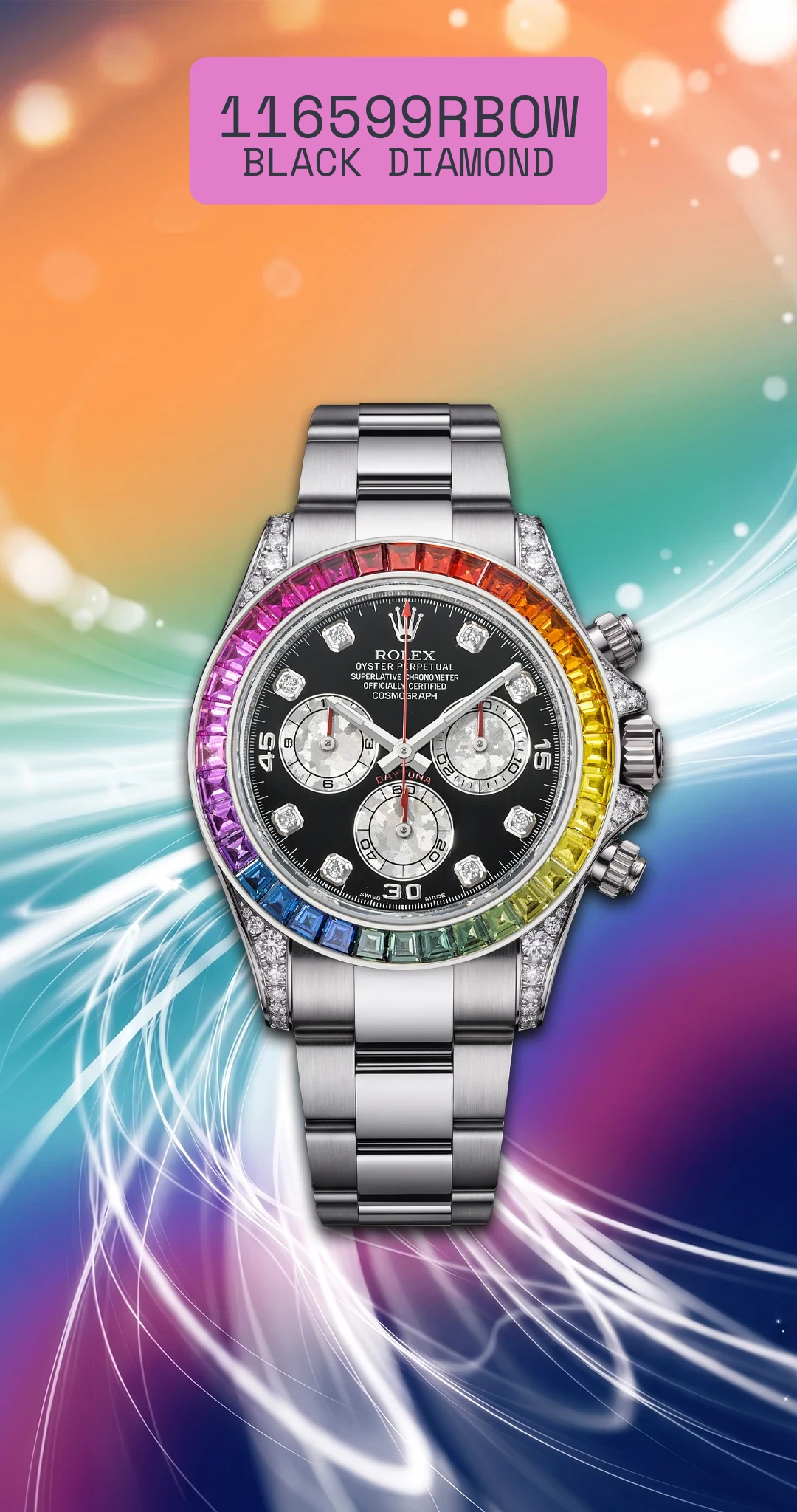 116599rbow black diamond
