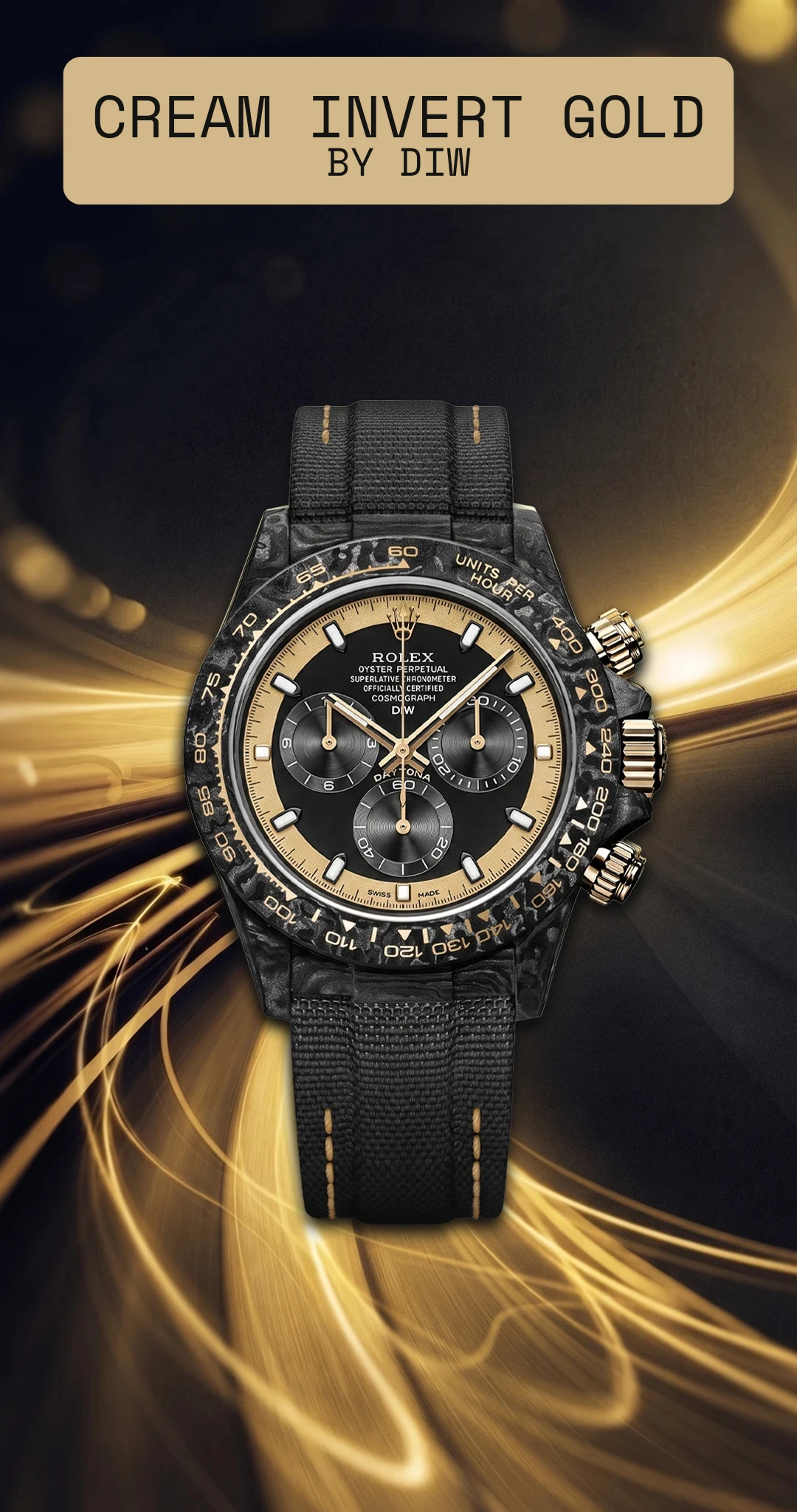 Cream Invert Gold DIW