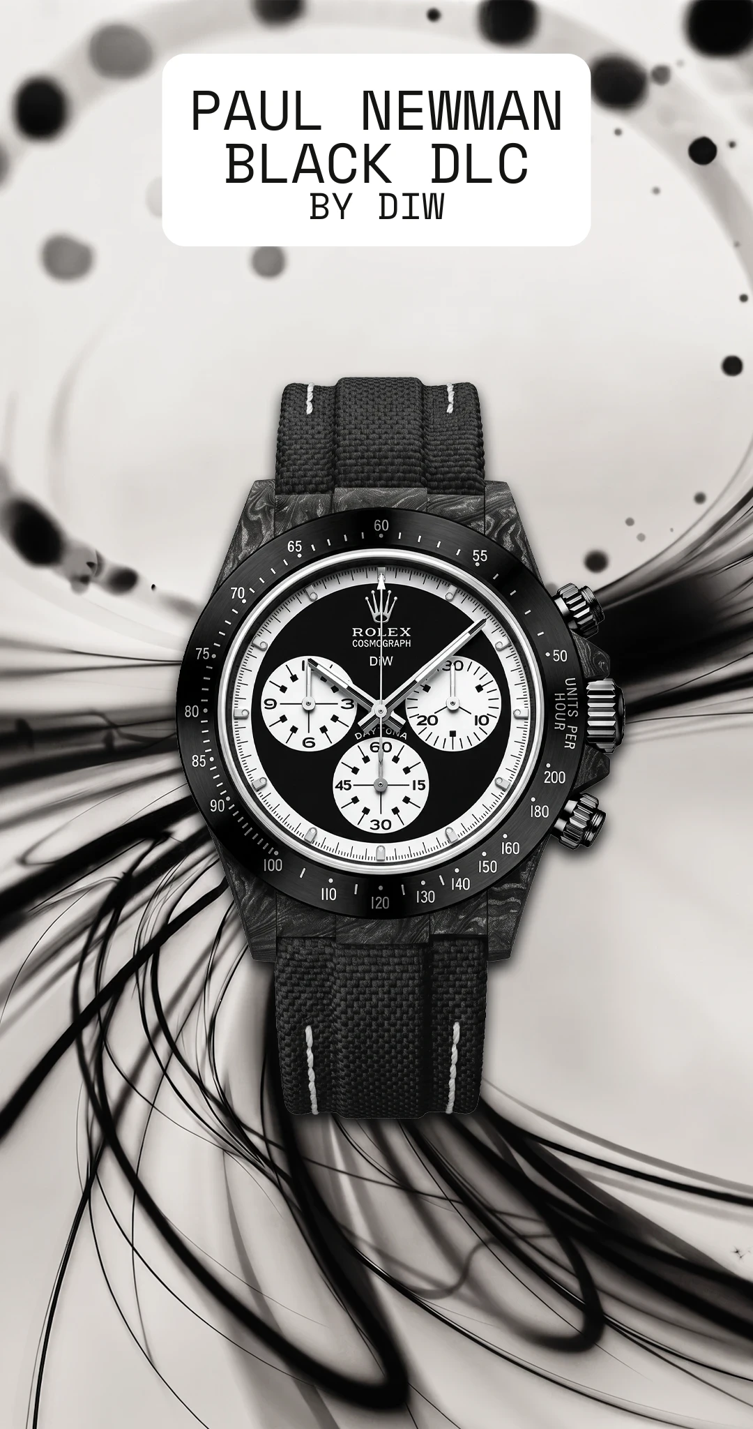 Paul Newman Black DLC DIW