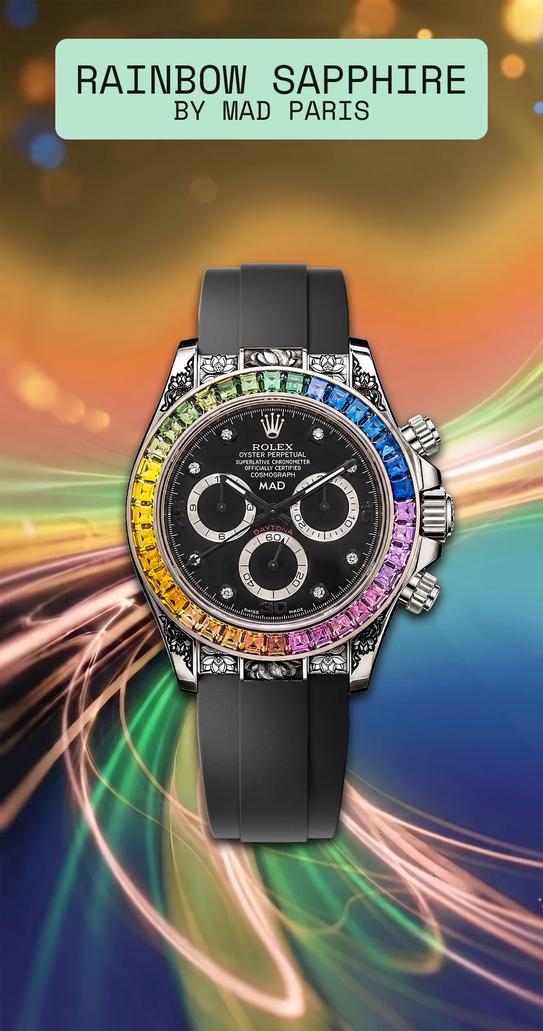 Rainbow Sapphire MAD Paris