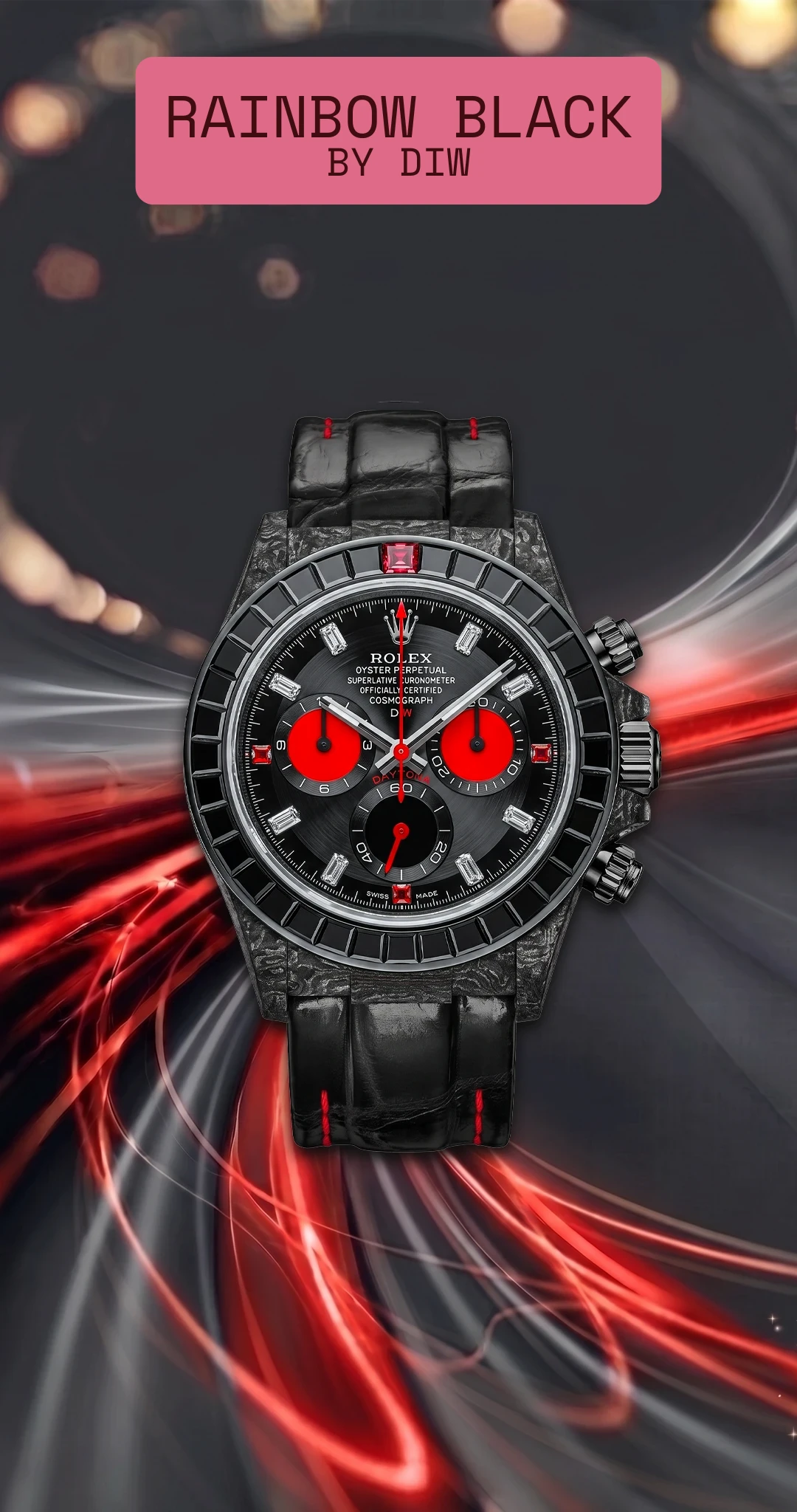 Rainbow Black DIW