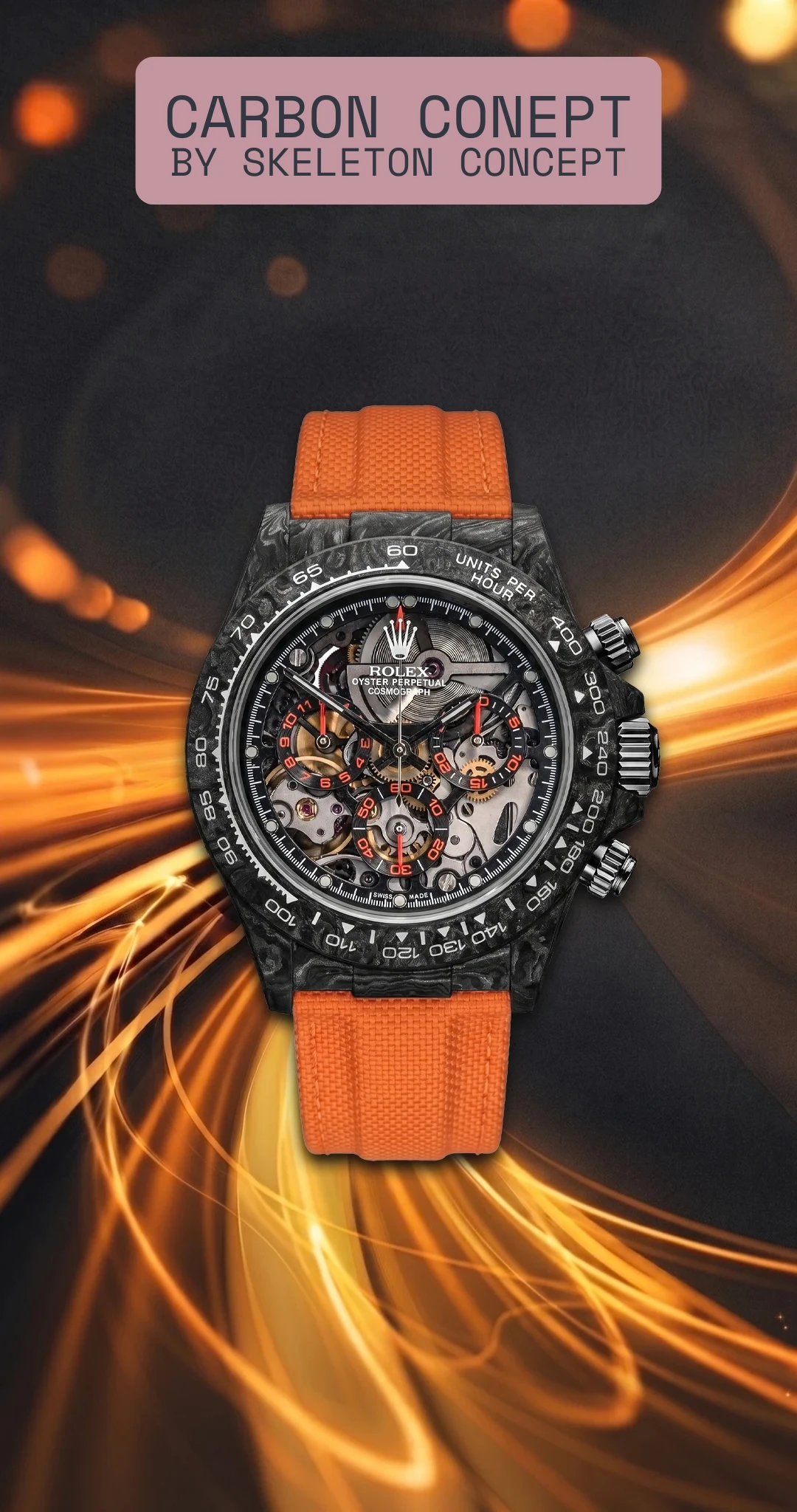 carbon concept skeleton concept