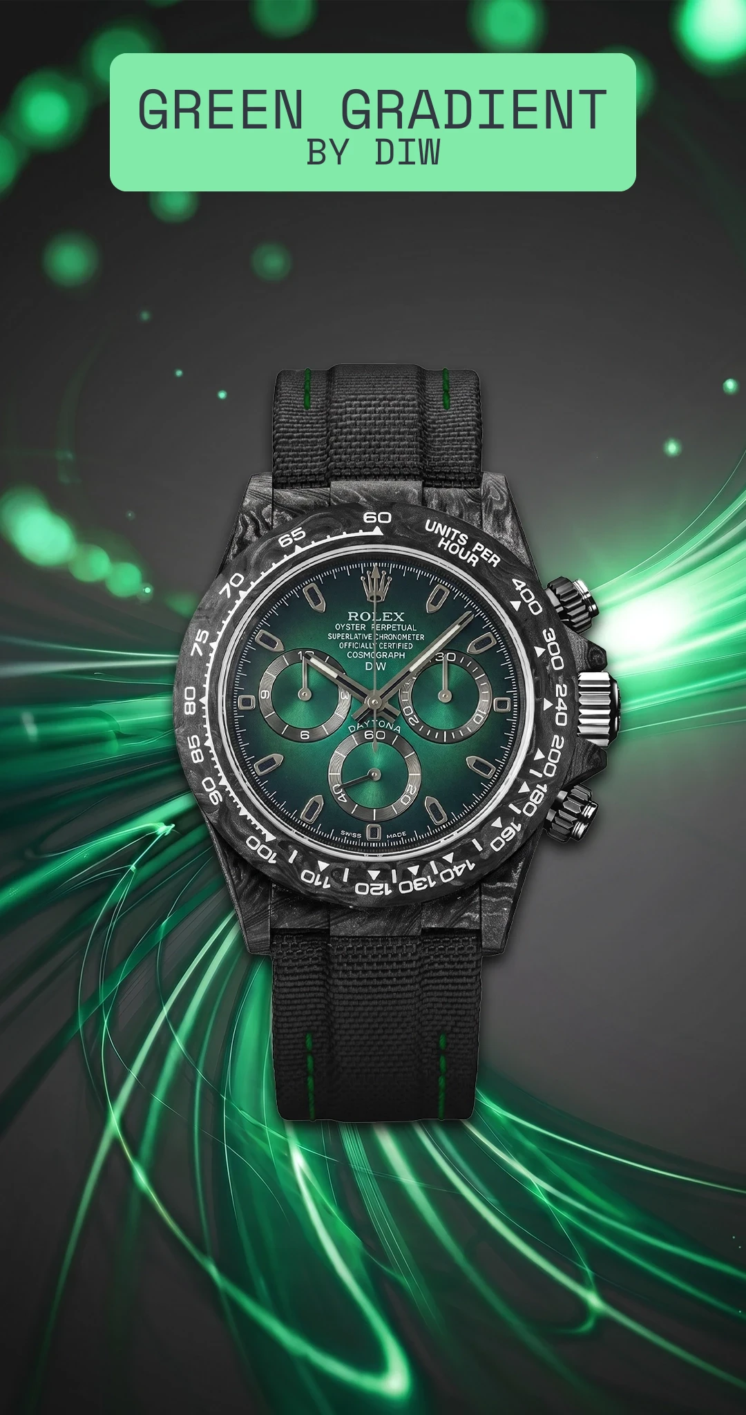 green GRADIENT diw
