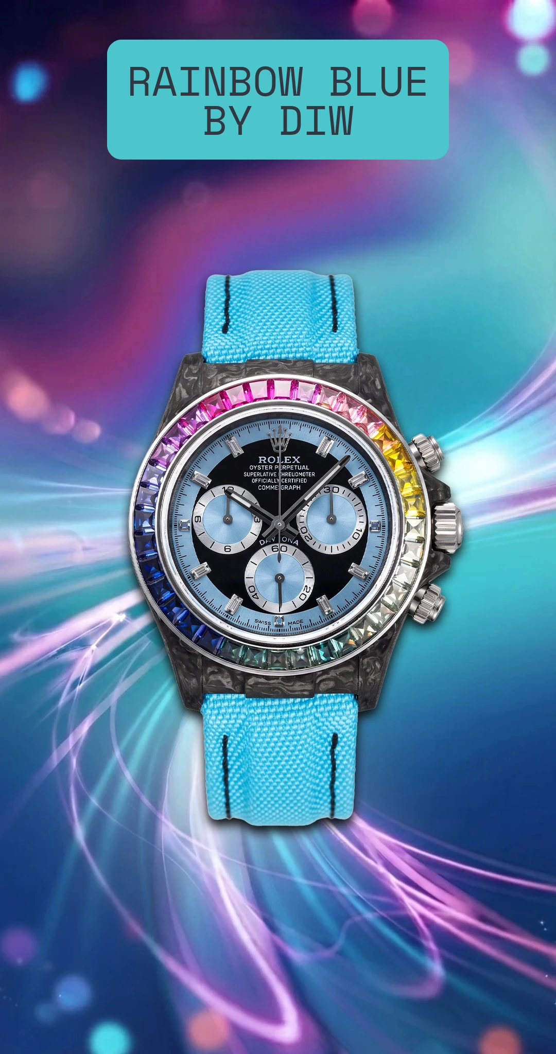rainbow blue diw