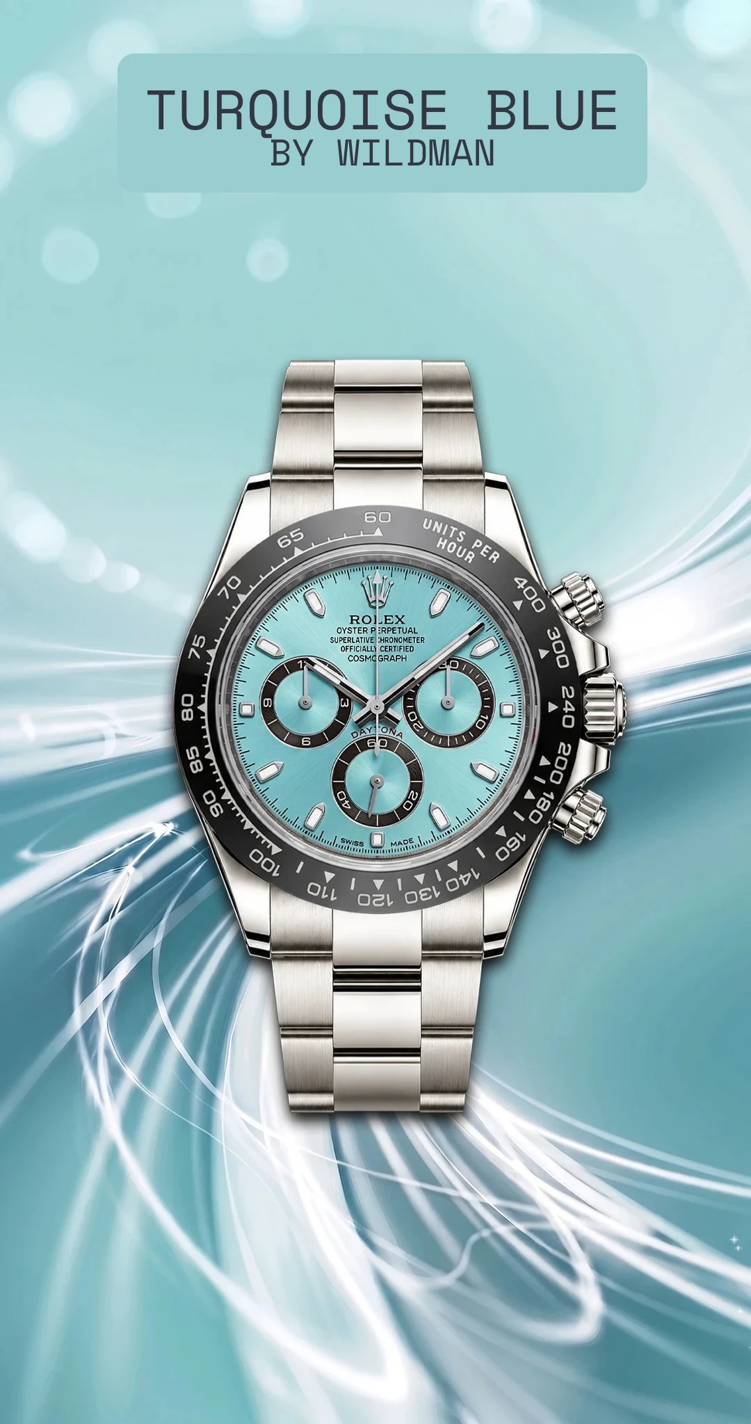 turquoise blue wildman